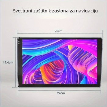 Maosen Optics zaštitno staklo za zaslon palubnog navigacijskog sustava Android (univerzalno) – otporan na ogrebotine, otiske prstiju, temperaturno otporan