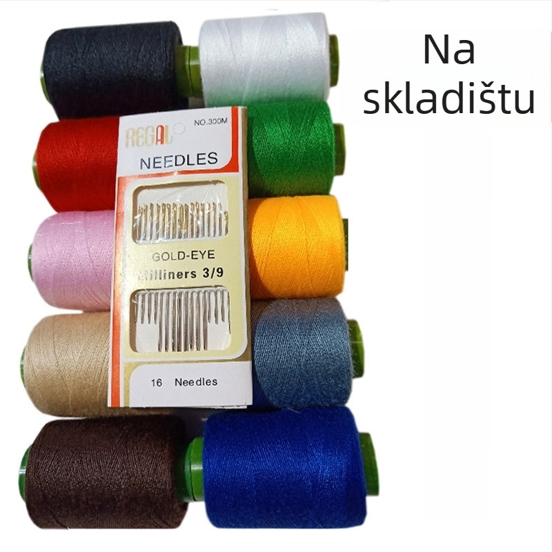 Autonomy Set igala i konca – Šiva kutija za kućnu upotrebu, 100 komada