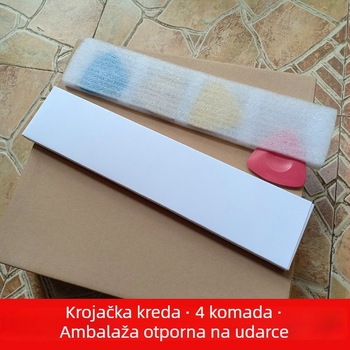 DIY trokutasti kredni set za označavanje šivanja, 4 komada za krojenje i šivenje odjeće