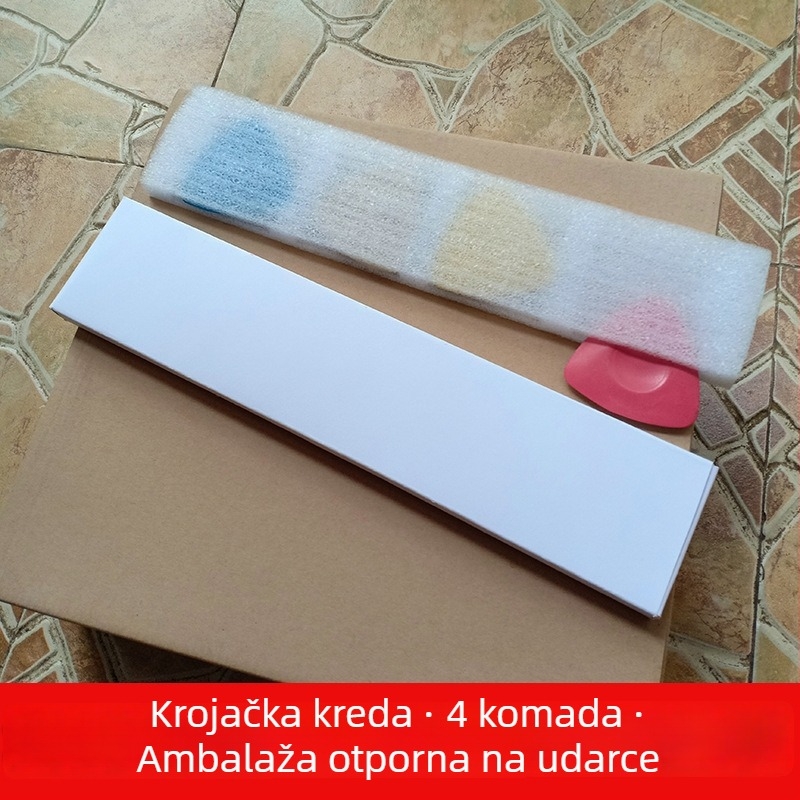 DIY trokutasti kredni set za označavanje šivanja, 4 komada za krojenje i šivenje odjeće