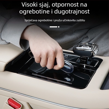TPU unutarnja zaštitna folija za Wenjie M7 – središnja konzola, ručica mjenjača, navigacija i prikaz instrumenta (kompatibilno s 24 modela)