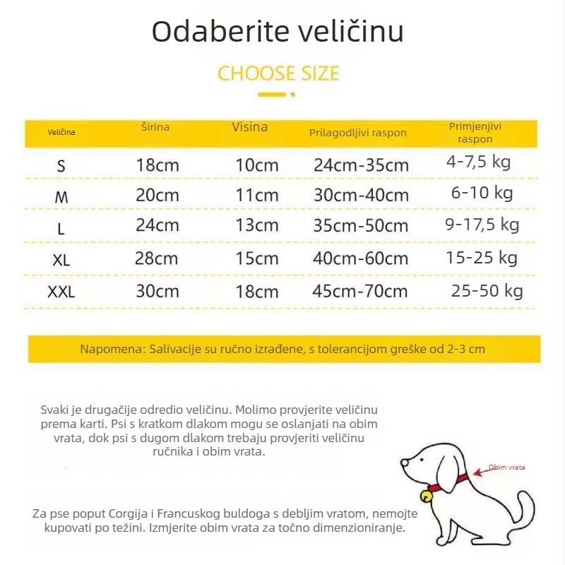 Vodootporan psi-bib — Red Brocade, Poliester, Univerzalna primjena, Četiri sezone