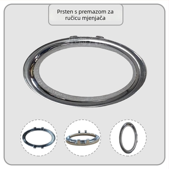 ABS dekorativna maska ručice mjenjača za BMW Mini, kompatibilna s F54–F60, dio 61319391194, marka Replacement