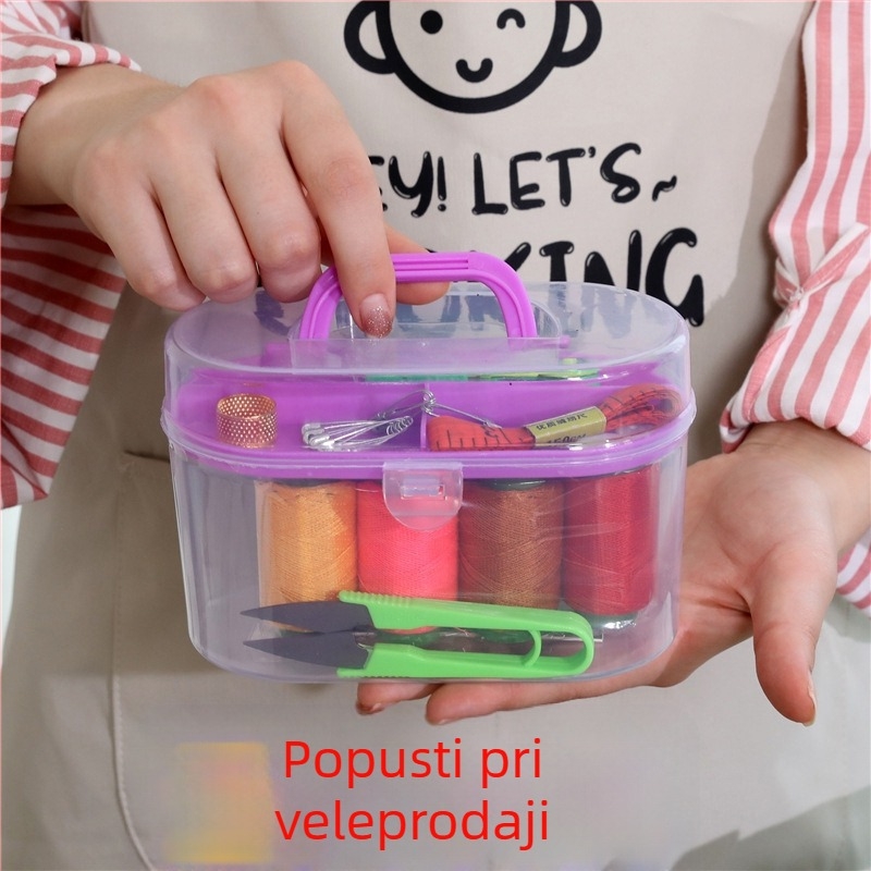 Autonomy Kutija za šivanje – Prijenosni Višenamjenski Set za šivanje, 100 komada, Otprilike 190 g