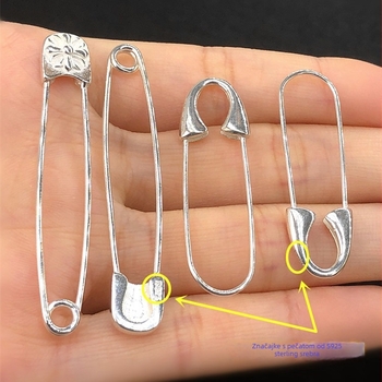 DIY dodaci za nakit — 925 srebro, obrada vodnim mlinskim, Shantwei, ljeto 2024