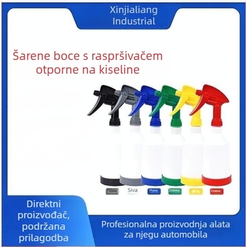 Spray boca otporna na kiseline i lužine za čišćenje unutrašnjosti automobila, zgusnuta boca za pranje