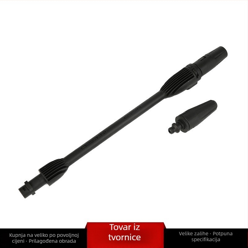 KARCHER K2–K7 kompatibilan visokotlačni pištolj i šipka; glava pištolja: plastika i bakar; drška: plastika; domet prskanja: 8; tlak vode: 100; težina: 600