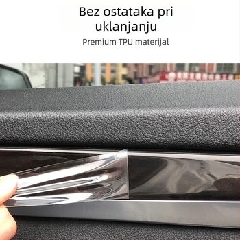 TPU zaštitni film za središnji zaslon Mazda 3 Angksera 2024 — jednostruka konstrukcija, otporan na ogrebotine, otporan na otiske prstiju, otporan na visoke/niske temperature