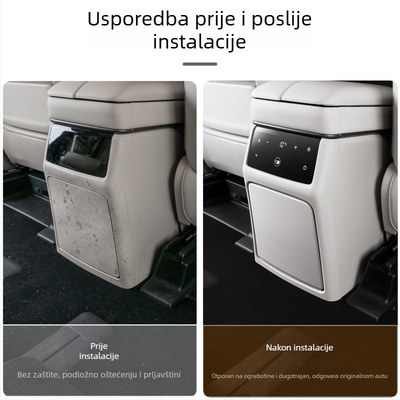 Yawei Alpine 7/8/9 unutarnji set - panel za zaštitu od udaranja nogom i naljepnica protiv ogrebotina