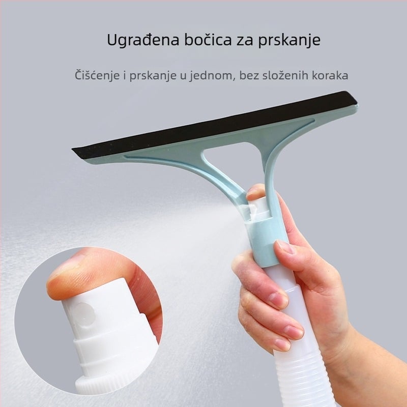 Alat za čišćenje stakla — jednostrano brisanje, plastični, ručni, model 5215, kućna upotreba