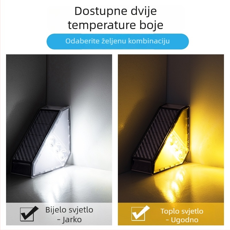 Solarne vanjske svjetiljke za vrt, stepenice i stazu – IP65, LED, automatsko uključivanje u mraku, dekorativan oblik cvijeta