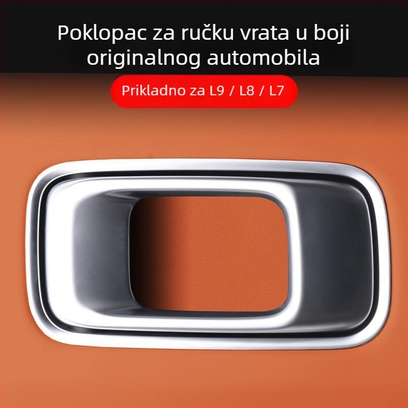 Unutarnja ručka vrata i naljepnica za šupljinu vrata uz zaštitu od ogrebotina — Rosyclouds originalni model