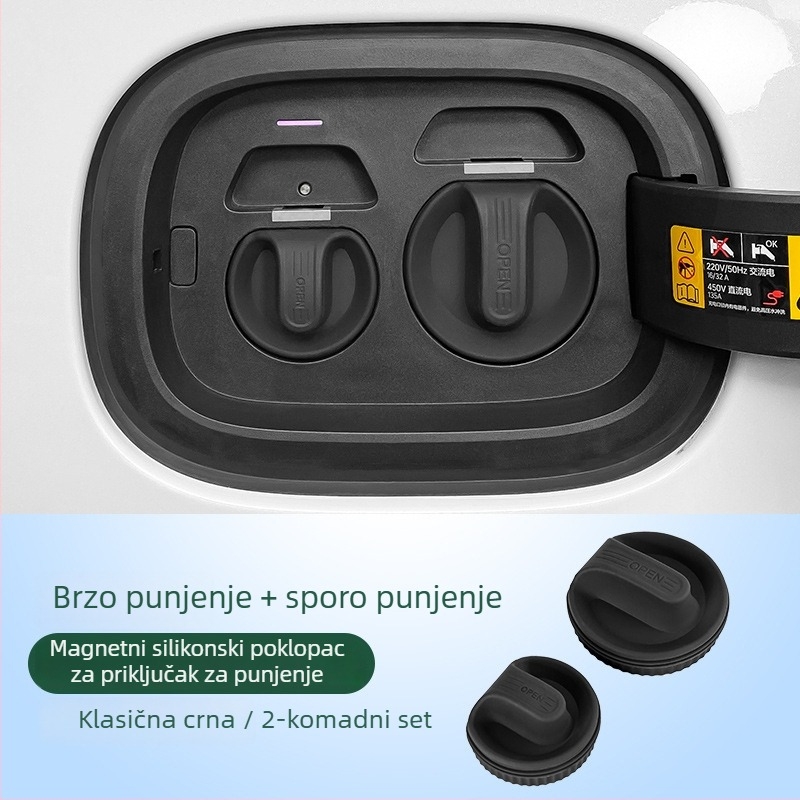 Silikonski zaštitni pokrov utora za punjenje Huawei Wenjie M7 Ultra, M5, M8, M9 — kompatibilan s brzim i sporim punjenjem, model 202504302022