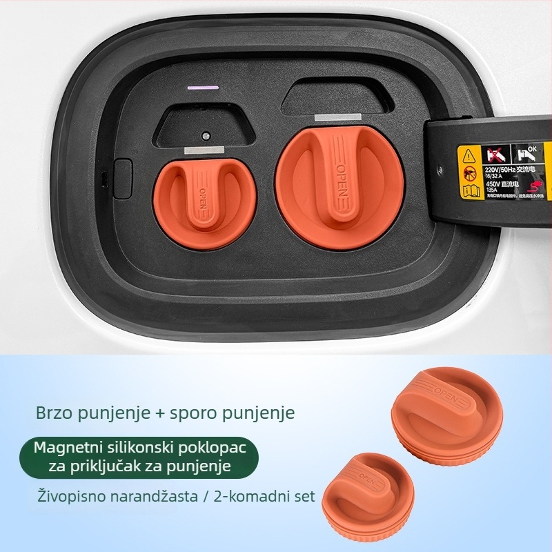 Silikonski zaštitni pokrov utora za punjenje Huawei Wenjie M7 Ultra, M5, M8, M9 — kompatibilan s brzim i sporim punjenjem, model 202504302022