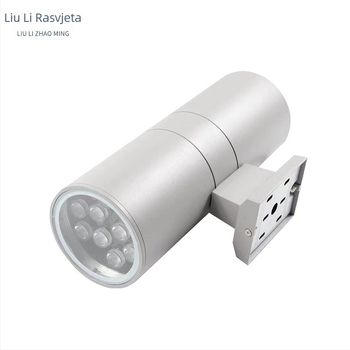 Dvoglavna vanjska zidna svjetiljka IP65, 18 LED, 5400 lm, 3000K, 220V