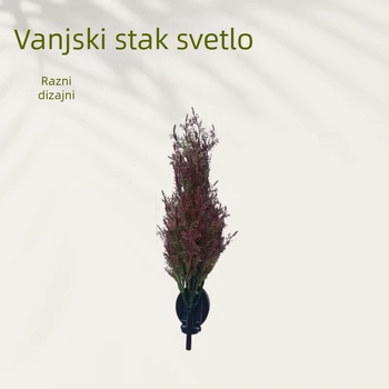 Vanjske LED nizovi za ugrađivanje u zemlju, oblik luka‑loptica, nehrđajući čelik, IP65, 20W, model A7, kontinuirana svjetlost 6–12 sati