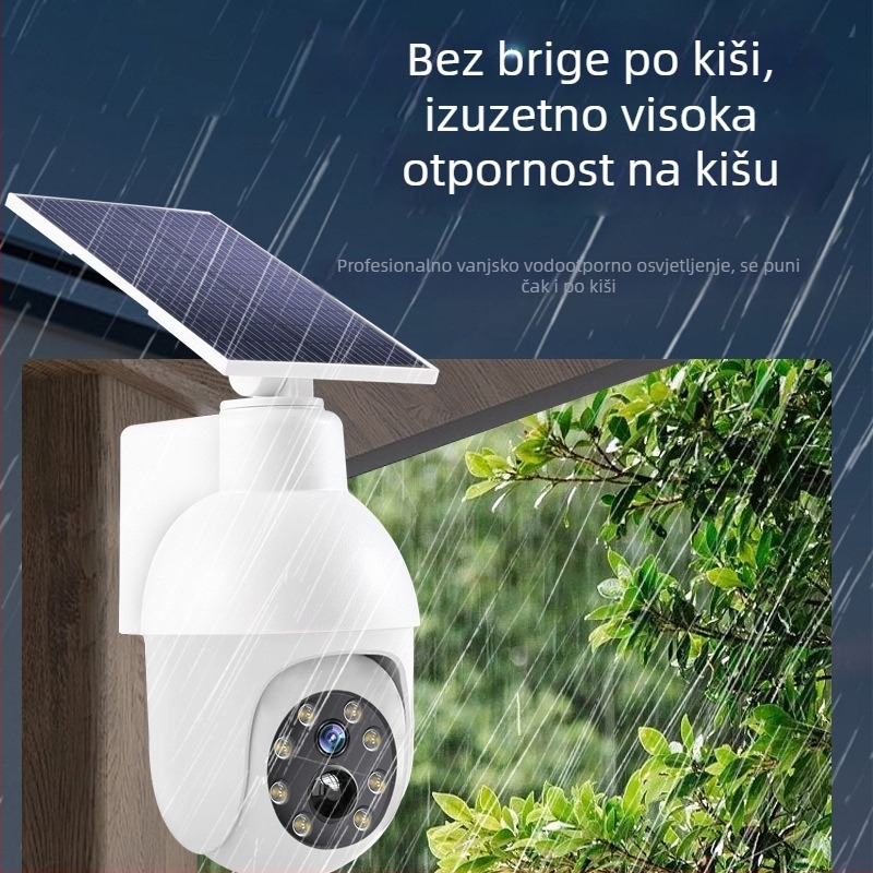 Solarna vanjska LED svjetiljka s pametnim senzorom, IP65, 3W, 2-7V, vrijeme rada 6-12 sati