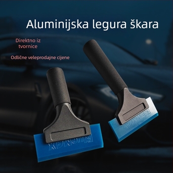 Škrabac za auto film – Yakwan, aluminijska legura, tvrda guma, uklanjanje vode pri ugradnji solarnih filmova