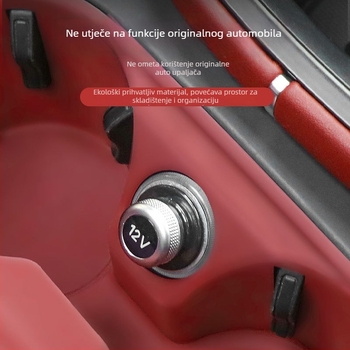 Silikonski unutarnji mat za Porsche Macan/Cayenne spremnik za pohranu – protuklizni, otporan na prašinu