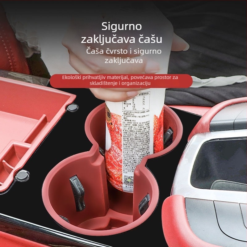 Silikonski unutarnji mat za Porsche Macan/Cayenne spremnik za pohranu – protuklizni, otporan na prašinu