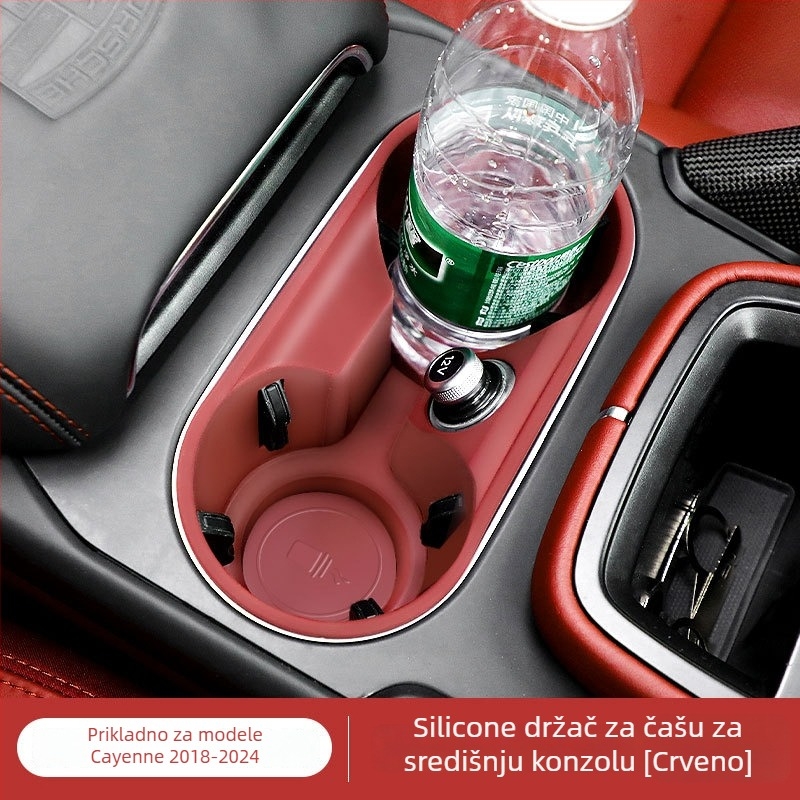 Silikonski unutarnji mat za Porsche Macan/Cayenne spremnik za pohranu – protuklizni, otporan na prašinu