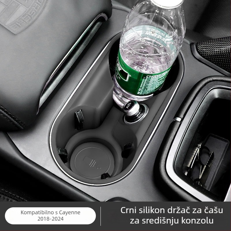 Silikonski unutarnji mat za Porsche Macan/Cayenne spremnik za pohranu – protuklizni, otporan na prašinu
