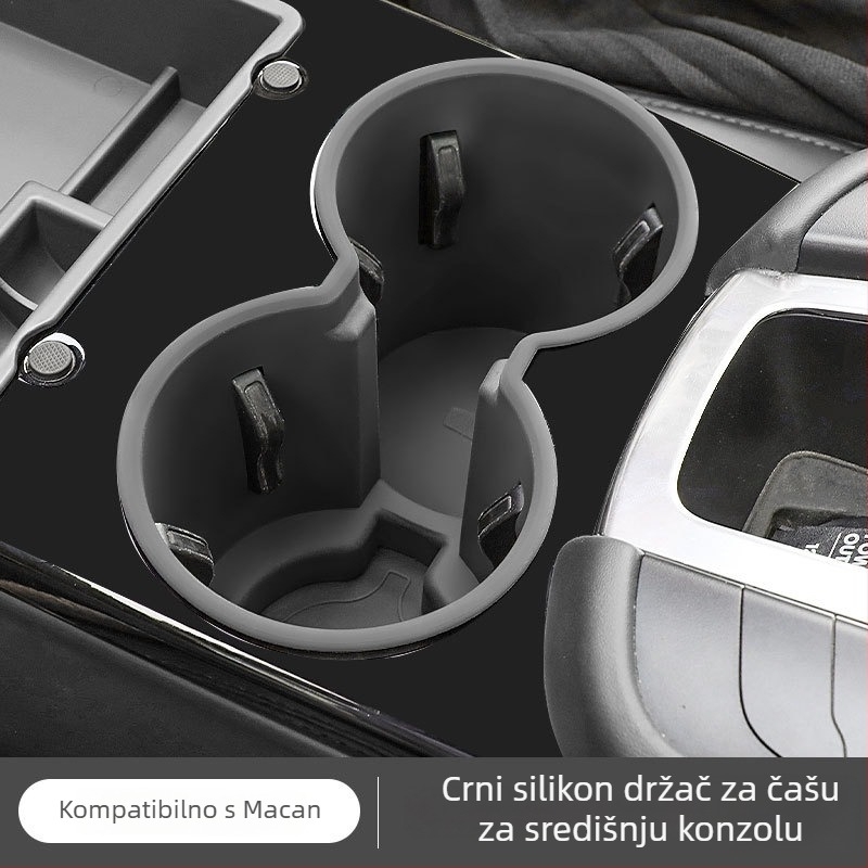 Silikonski unutarnji mat za Porsche Macan/Cayenne spremnik za pohranu – protuklizni, otporan na prašinu