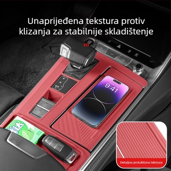 Rosyclouds silikonska zaštitna podloga za središnju ploču A6l/a7/a7l – automobilski interijeri
