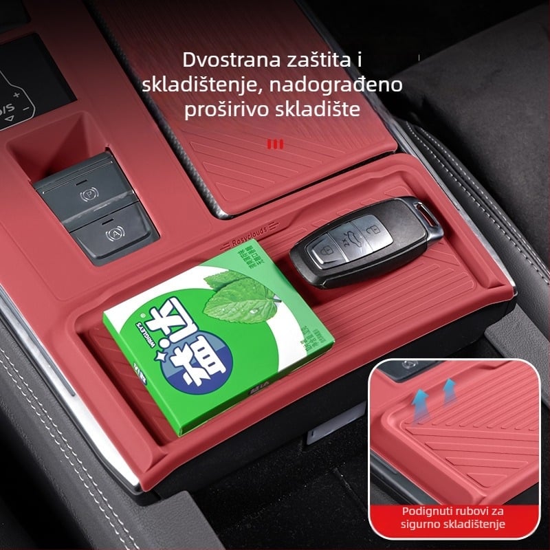 Rosyclouds silikonska zaštitna podloga za središnju ploču A6l/a7/a7l – automobilski interijeri