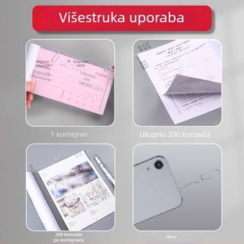 Barrel papirni klip – nehrđajući čelik, U-oblik klipsa za dokumente, uredska upotreba (Brand: Learn happily, Model: Barrel)