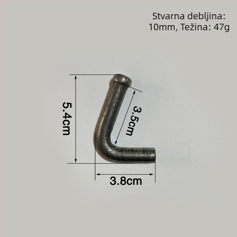 Kuka za lančani remen za poluprikolicu, zavarena, lijevano čelika, univerzalna kompatibilnost