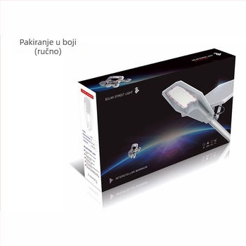 LED zidno vanjsko svjetlo za vrt, solarno napajanje, vodootporan IP65