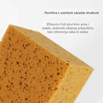 Spužva za pranje automobila – Coral Cotton, visoka apsorpcija, spremna za voskanje, nježna prema boji