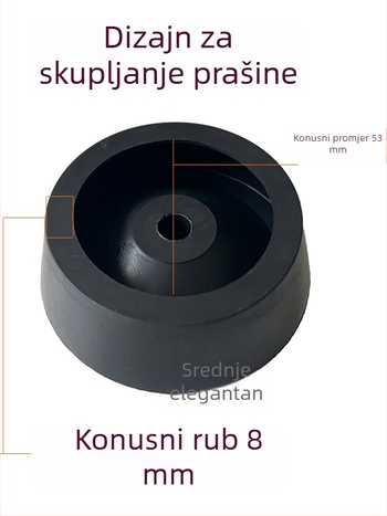 Kapa za prašinu za elektromehanički čekić – dodatak za skupljanje prašine, otporan gumeni materijal