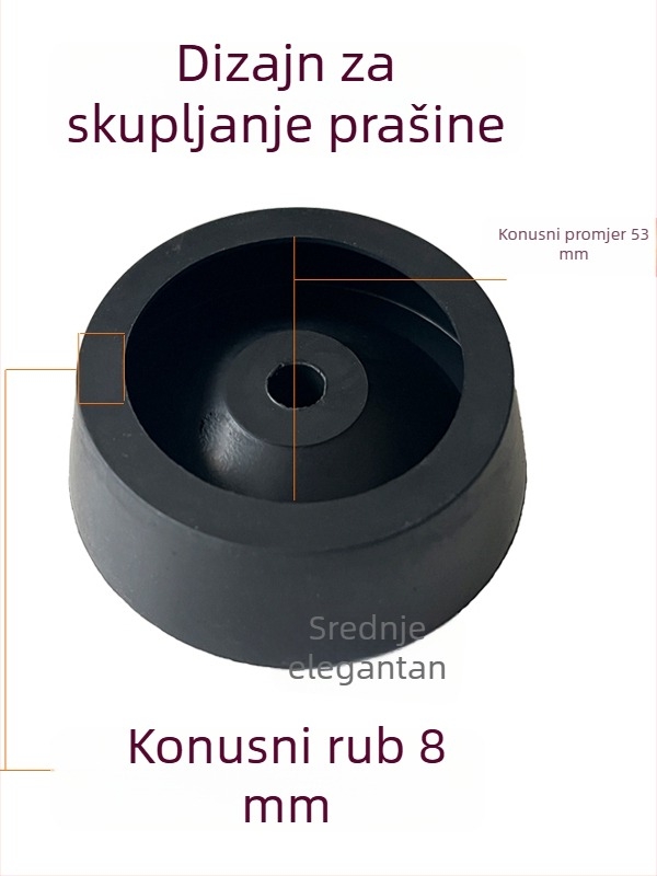 Kapa za prašinu za elektromehanički čekić – dodatak za skupljanje prašine, otporan gumeni materijal