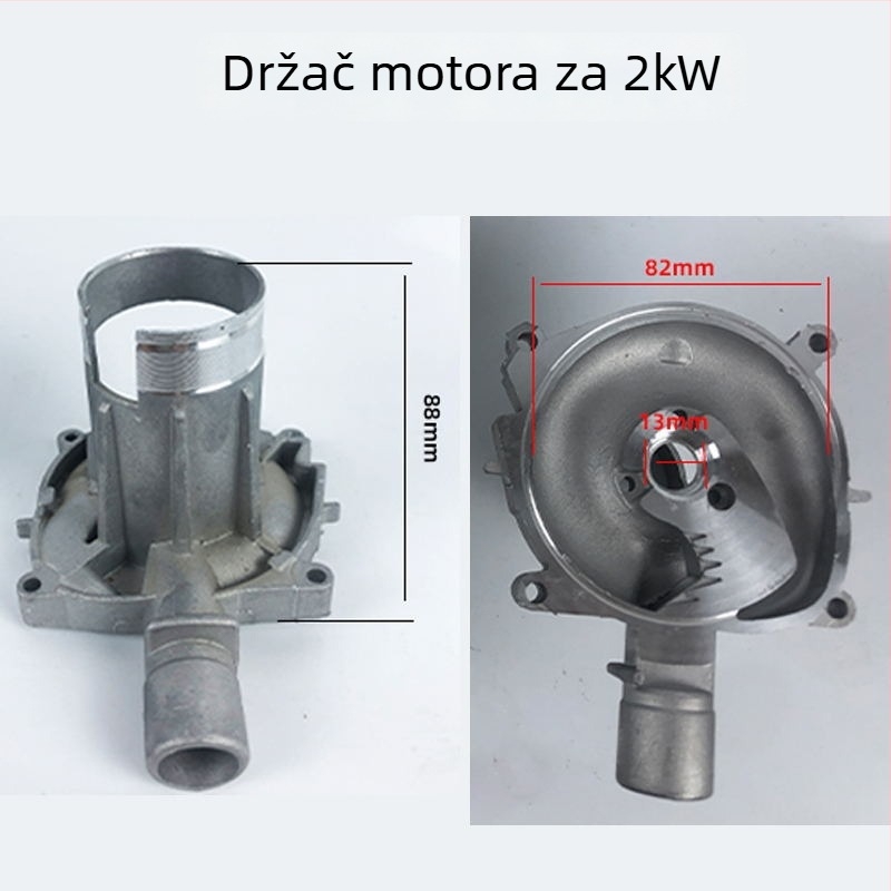 Skup motorni ventilator za automobilsku grijanje s impelerom za sagorijevanje i volutom