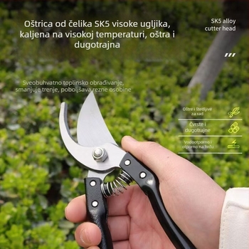 Quickly Čelične škare za rezanje grana za voćke, vrtni alat za kućnu upotrebu