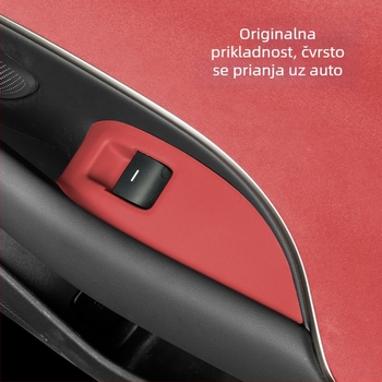 Xiaomi SU7 silikon ploča za panel dizanja prozora, gumb za vrata, unutarnja naljepnica automobila