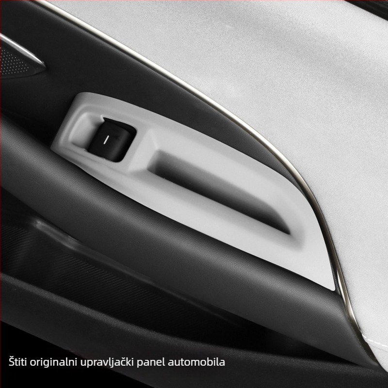 Xiaomi SU7 silikon ploča za panel dizanja prozora, gumb za vrata, unutarnja naljepnica automobila