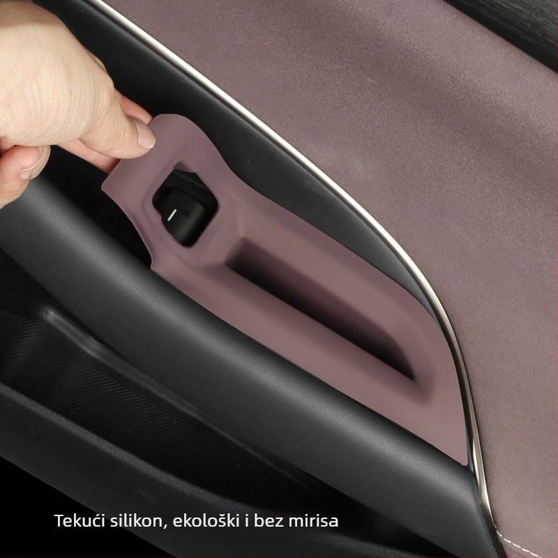 Xiaomi SU7 silikon ploča za panel dizanja prozora, gumb za vrata, unutarnja naljepnica automobila