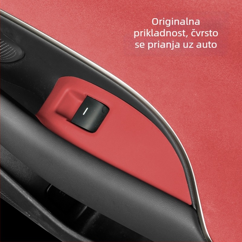 Xiaomi SU7 silikon ploča za panel dizanja prozora, gumb za vrata, unutarnja naljepnica automobila