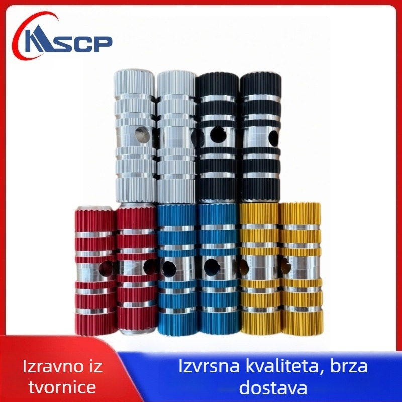 Aluminijski os pedala za bicikl — Model 3125; Materijal: aluminijska legura; Za planinski bicikl; Izvoz preko granice: Da