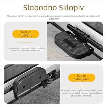 Komplet za ugradnju prednjeg pedala za stopalo u električno vozilo