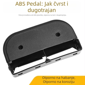 Komplet za ugradnju prednjeg pedala za stopalo u električno vozilo