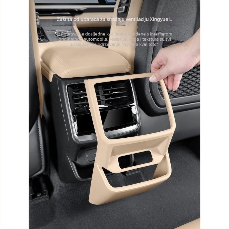 Geely Xingyue L stražnji otvor za ventilaciju – komplet internih naljepnica s panelom protiv udaraca nogama (Brend: Other; Materijal: Other; Funkcija: Other; Pozicija: Other; Primjenjive marke automobila: Other)