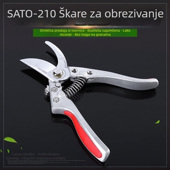 Škare od čelika SK5 za rezanje voćnih stabala i grana, vrtne škare, bonsai škare