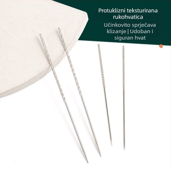 Ručna šivaća igla, čelik, Jp/jinping, minimalistički stil, prilagođena kutija