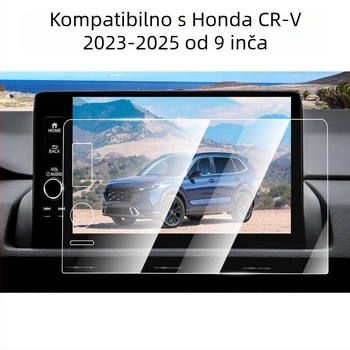 Maosen optics Kaljeno staklo zaštita zaslona GPS navigacije za Honda CR-V 2023–2025, otporno na ogrebotine, otporno na habanje, otisci prstiju