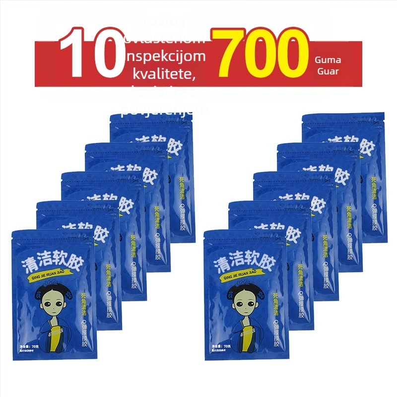 Mekana ljepljiva glina za čišćenje unutrašnjosti automobila – uklanjanje prašine iz pukotina i kutova