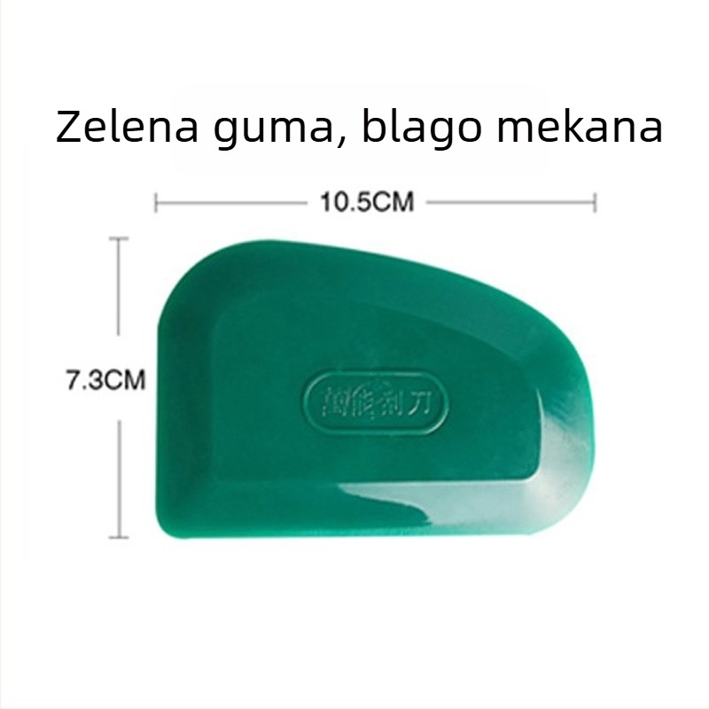 Automobilski mekani gumeni scraper — višenamjenska gumena lopatica za žbukanje i gletanje